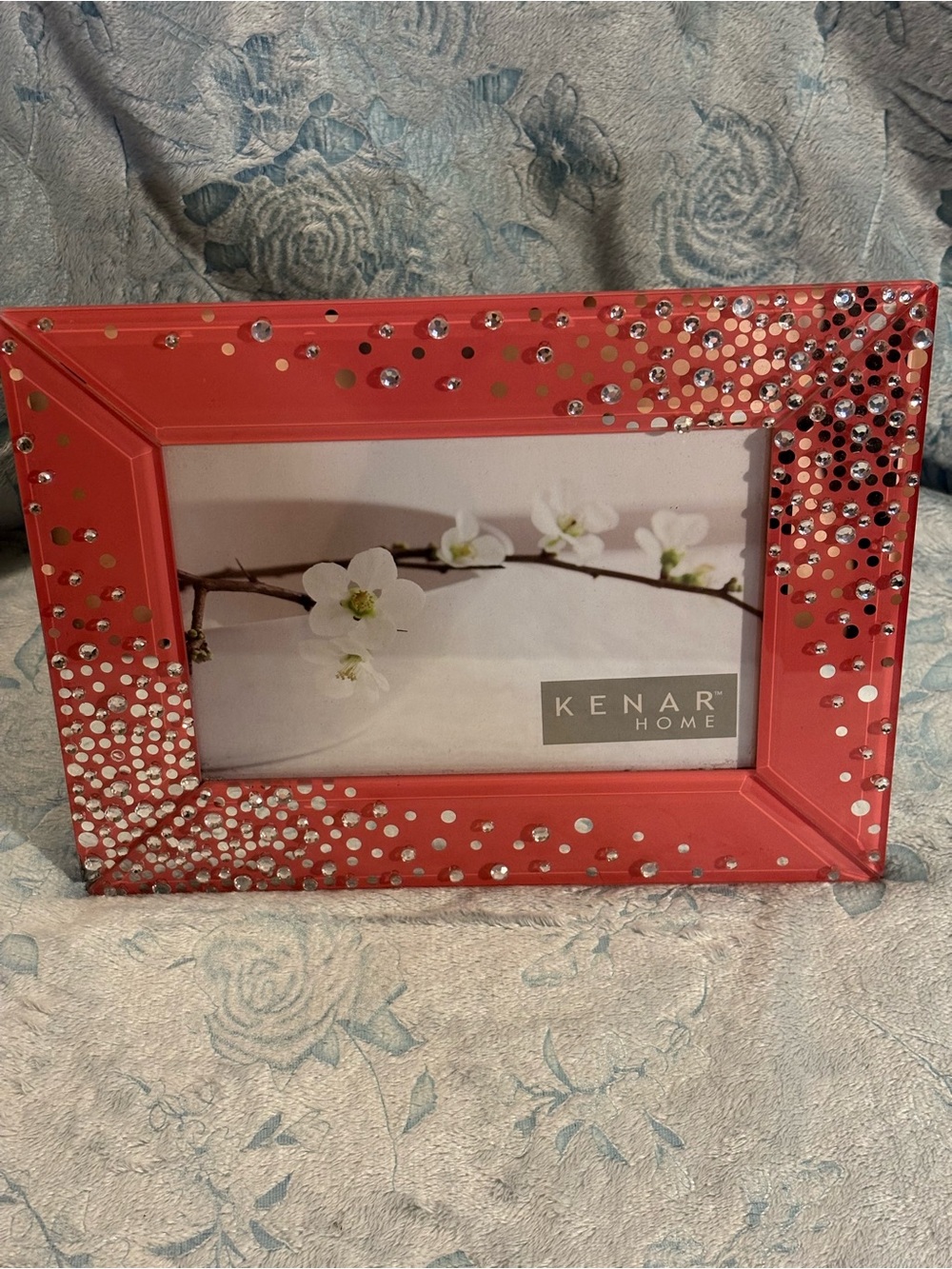 Kenar Home Crystal Accent Picture Frame